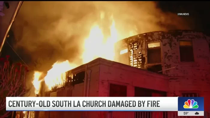 Dog Vigilance Protects Family During South LA Church Fire-What Really Happened?