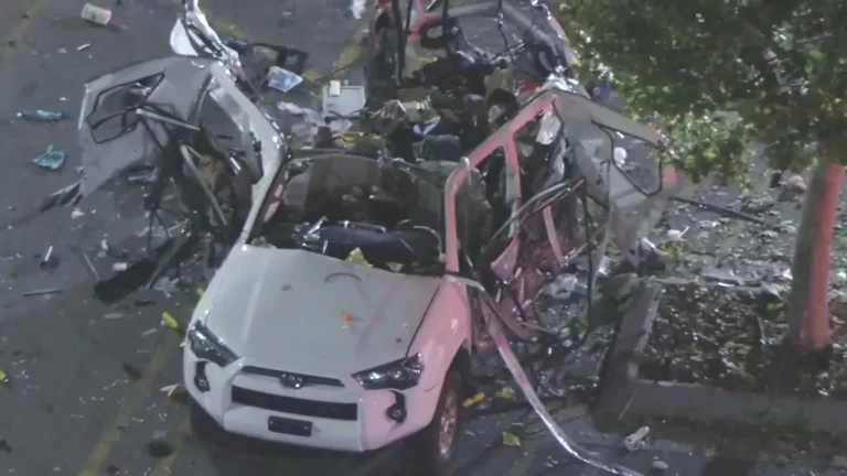 Toyota SUV Blast Shakes Los Angeles Parking Lot - Get the Details