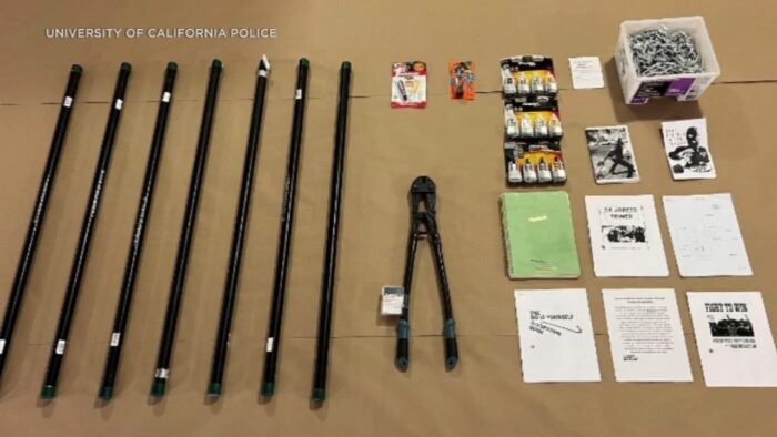 University of California, Los Angeles Protest Update- Police Discovered Metal Pipes and 'Occupation Guide'?